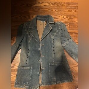 DKNY Studded Denim Jacket 🧥